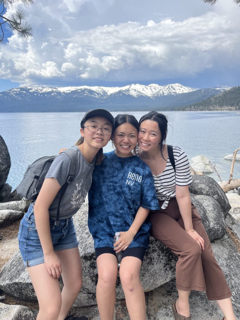 Megan enjoys traveling with family and exploring new areas.