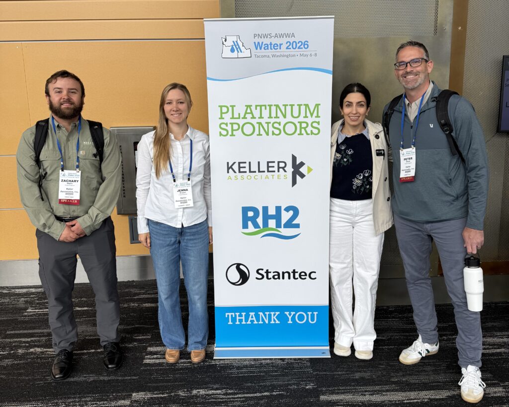 Water utility professionals collaborating during technical sessions at the AWWA PNWS Conference