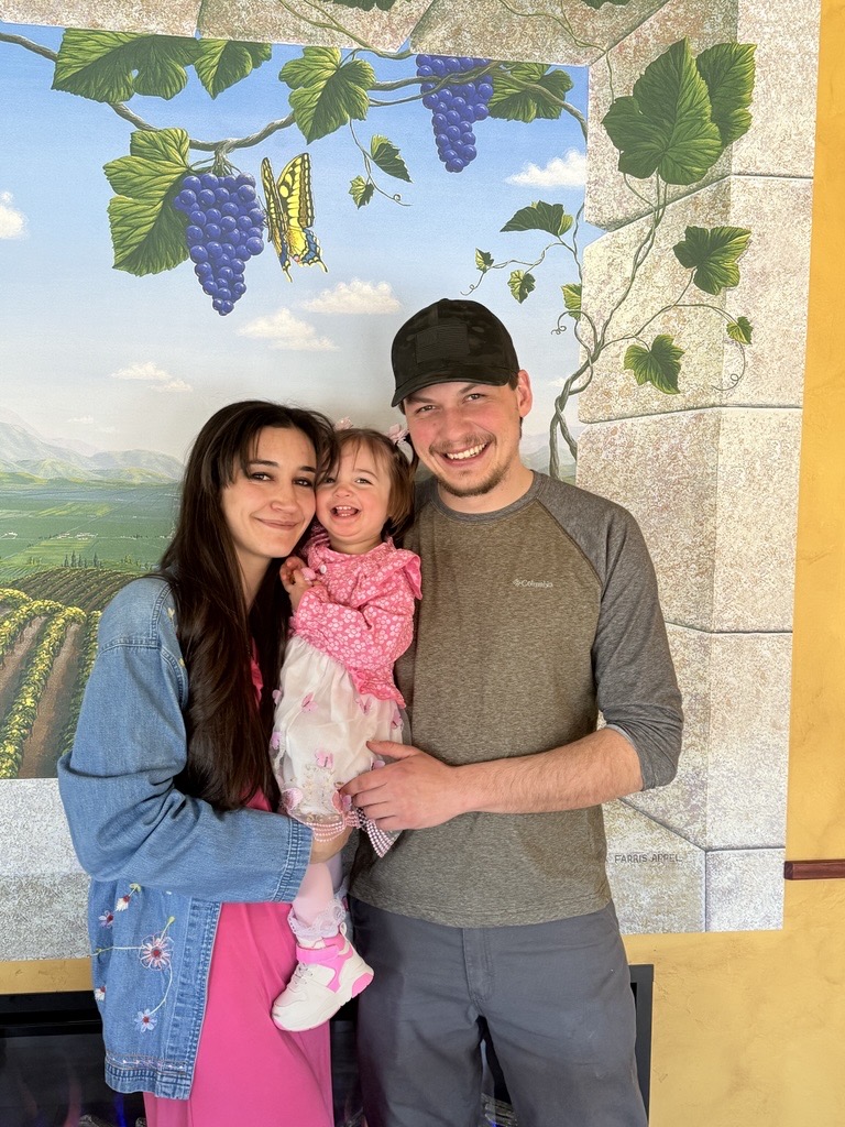 Civil Engineer spending time with family