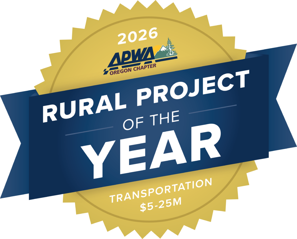 APWA Oregon Rural Project of the Year