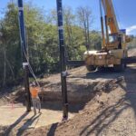 Construction of boardwalk structure